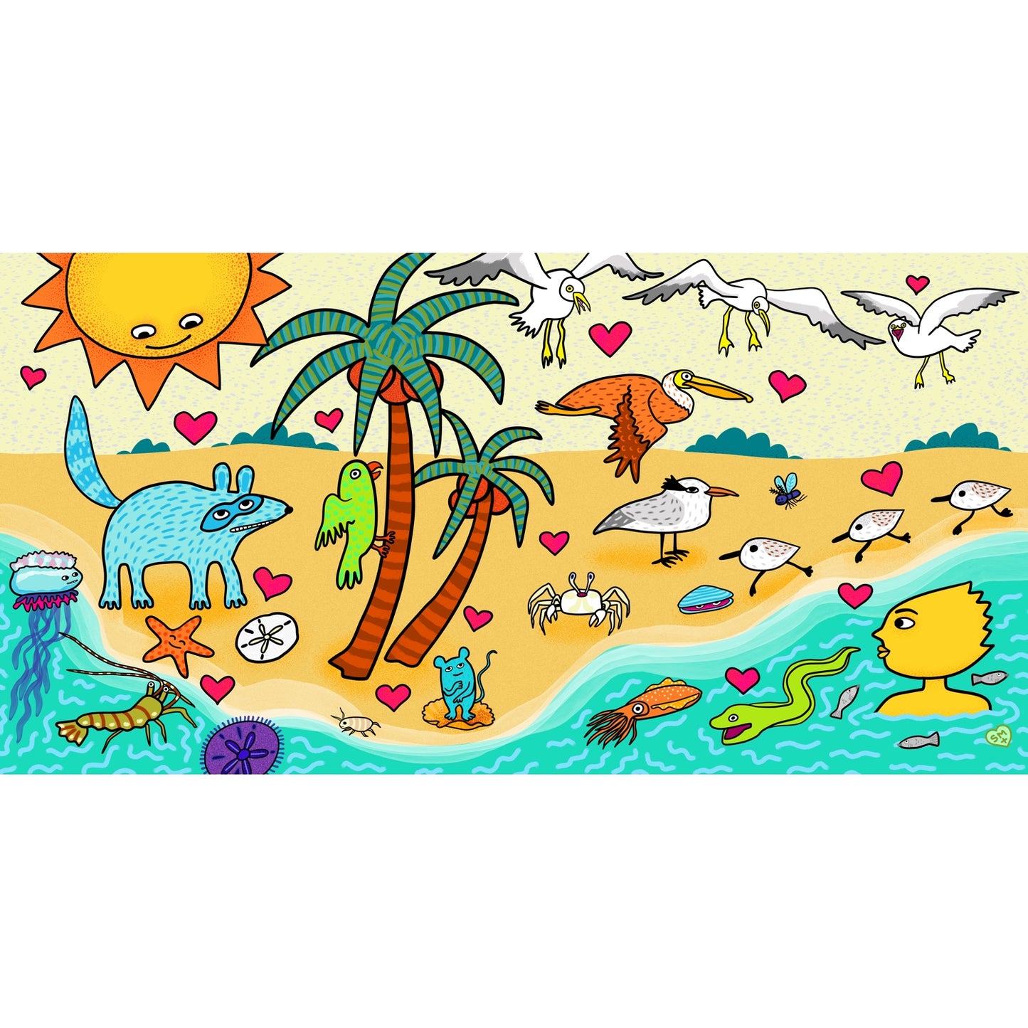 Love Is All Around - Shoreline Sunshine