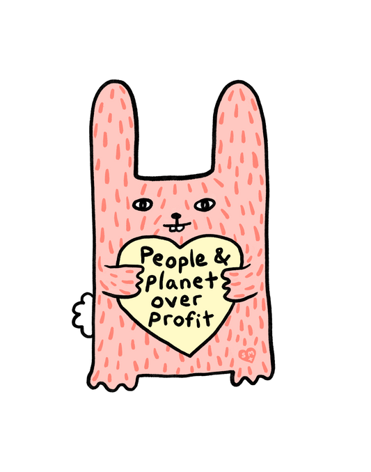 People & planet over profit