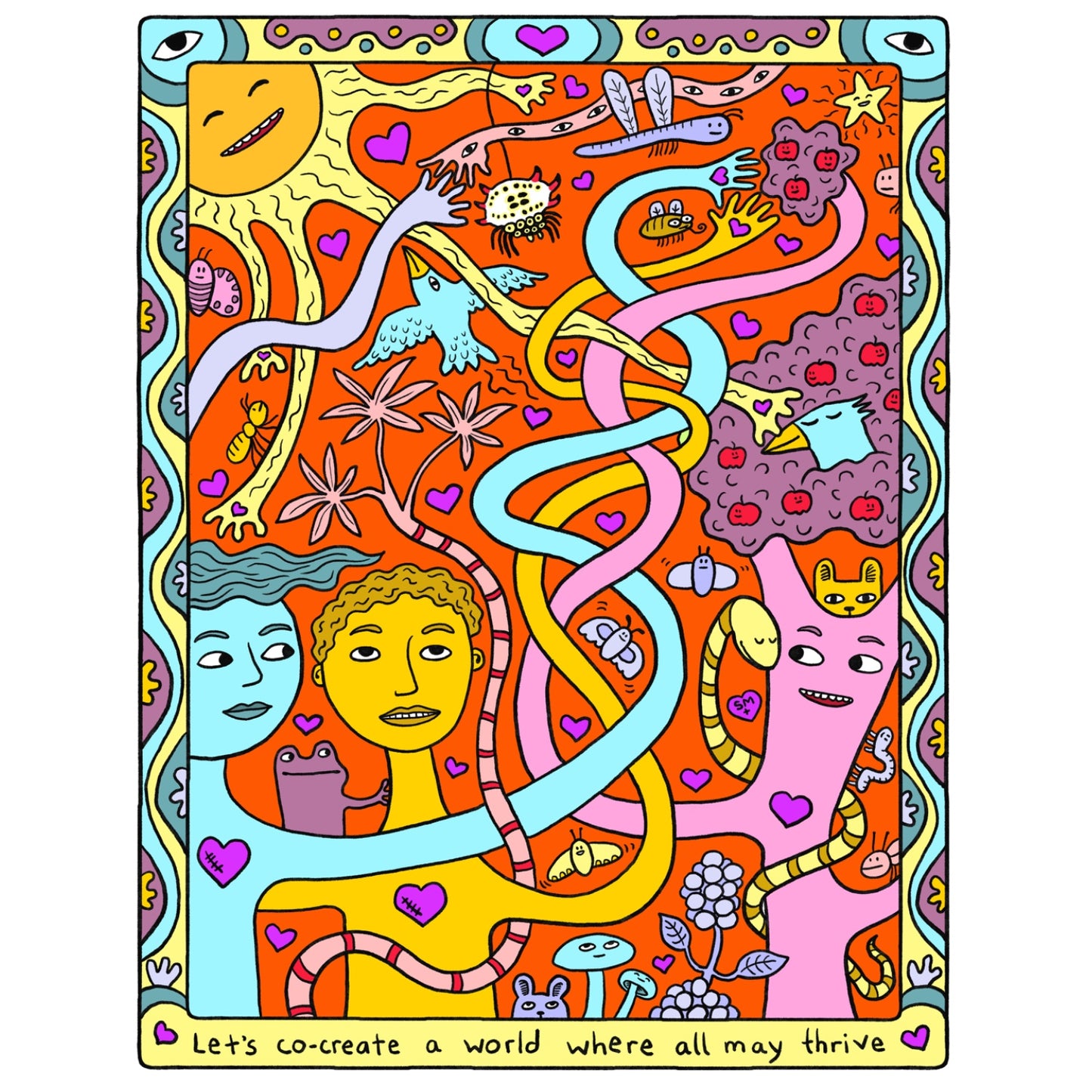 Let's co-create a world where all may thrive