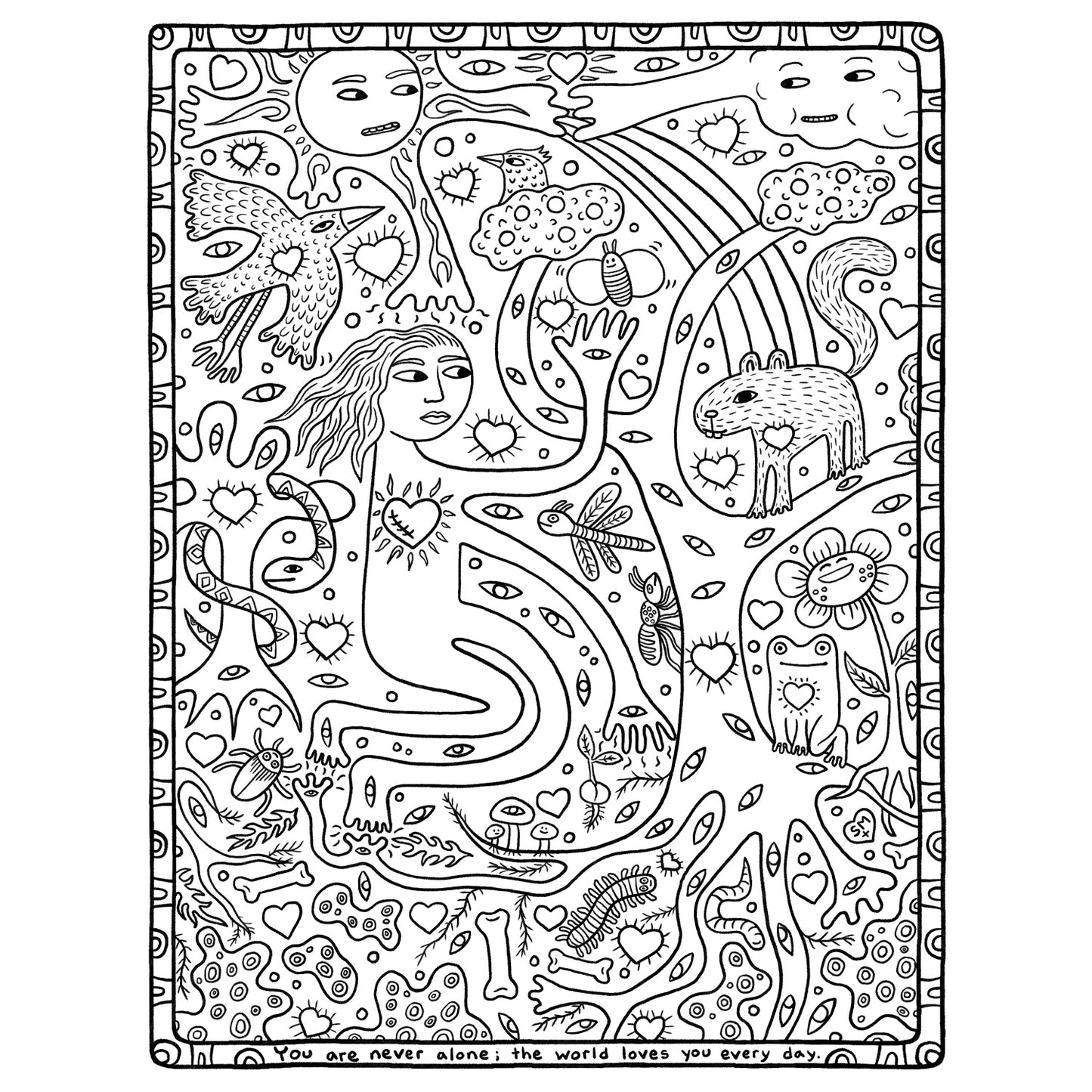 Coloring Book: We Belong Together