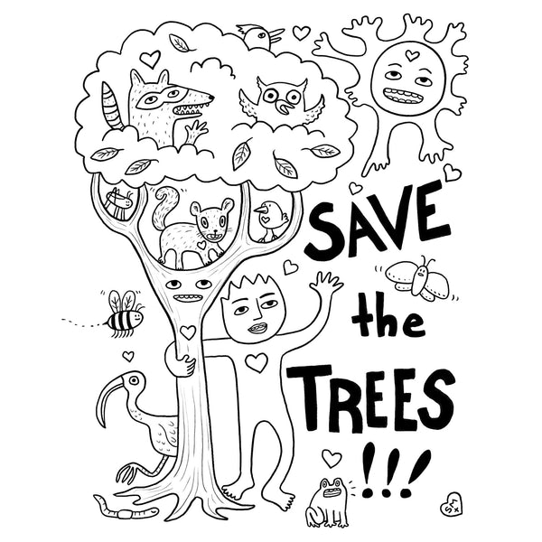 Save the Trees posters
