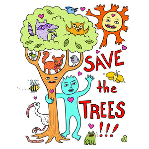 Save the Trees posters