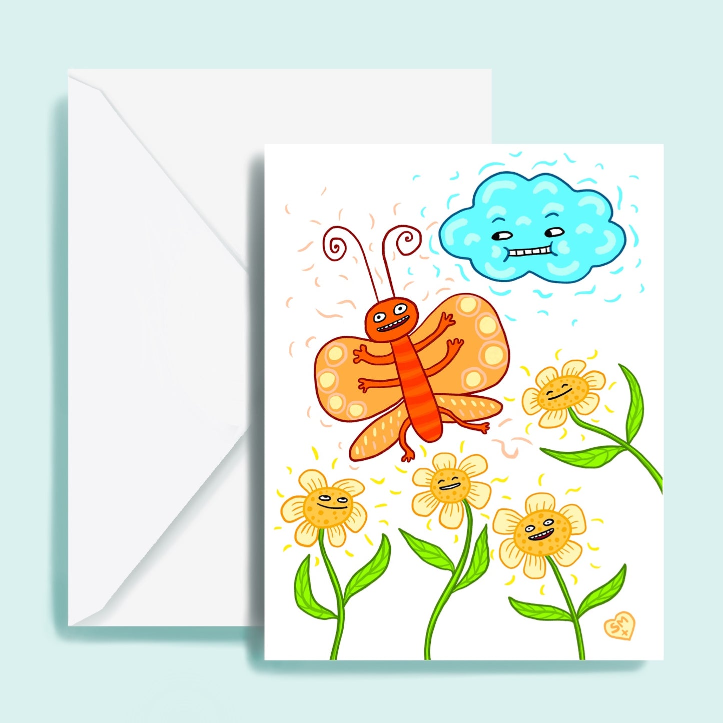 Cloud + Butterfly