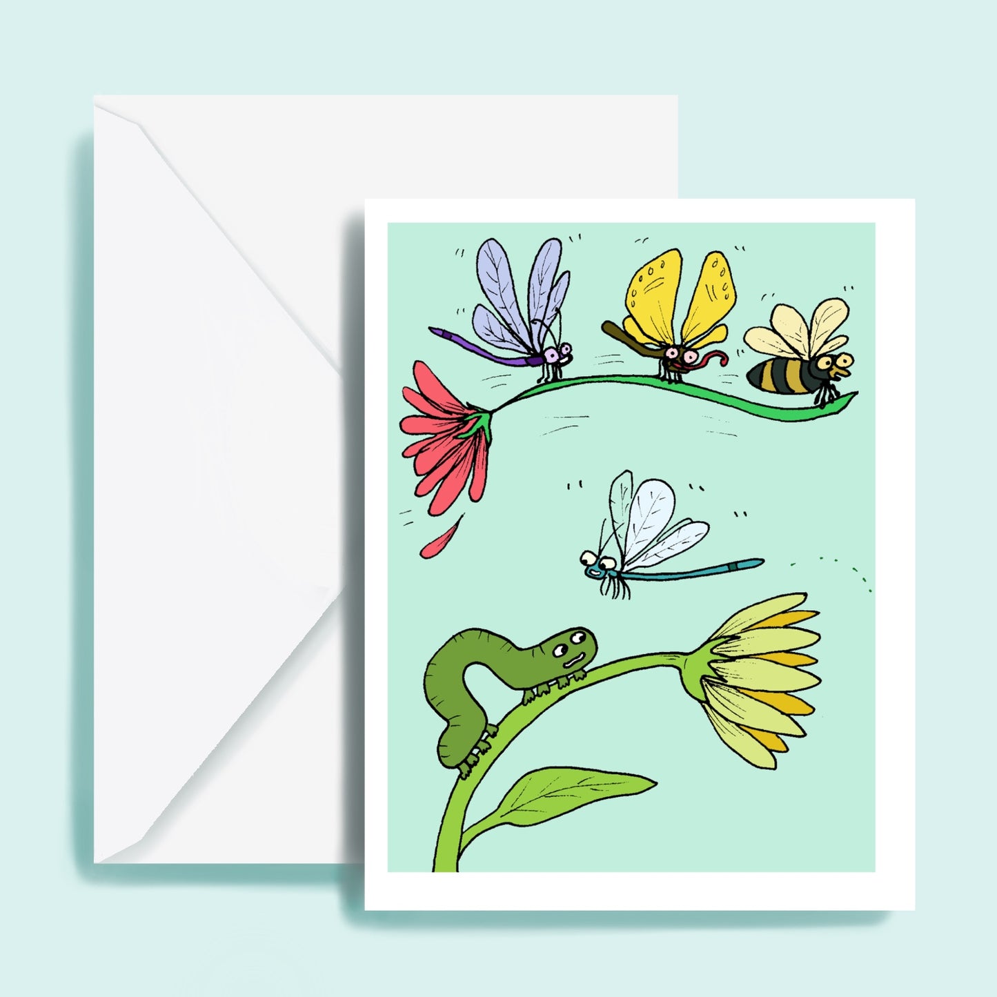 Bugs with Flowers