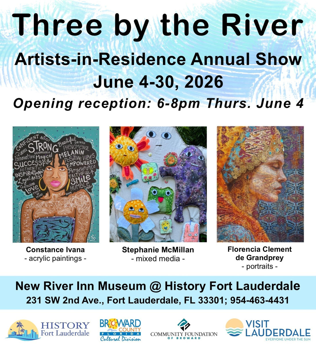 June 4-30: Three by the River