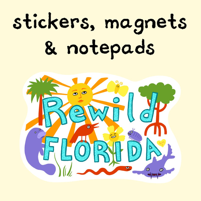 Stickers, Magnets, &amp; Notepads