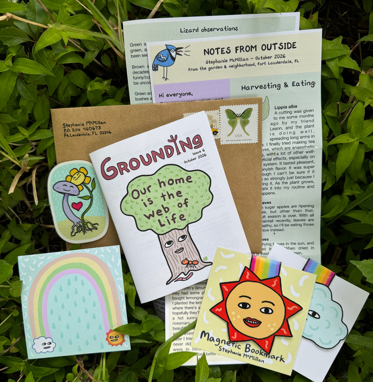 Grounding with Extra Art - by mail, monthly subscription