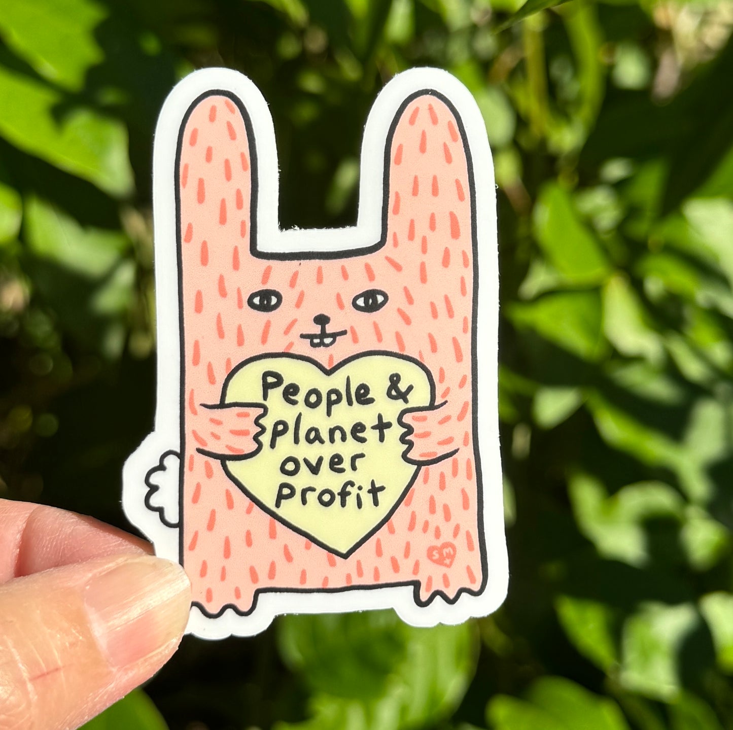 People & planet over profit