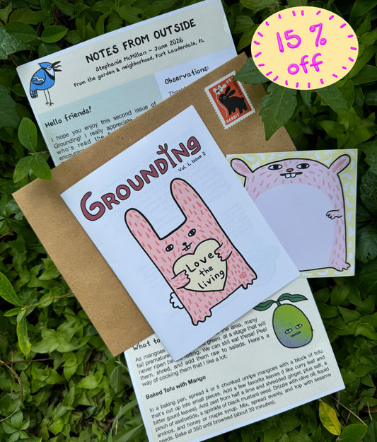Grounding - by mail, annual subscription 15% off
