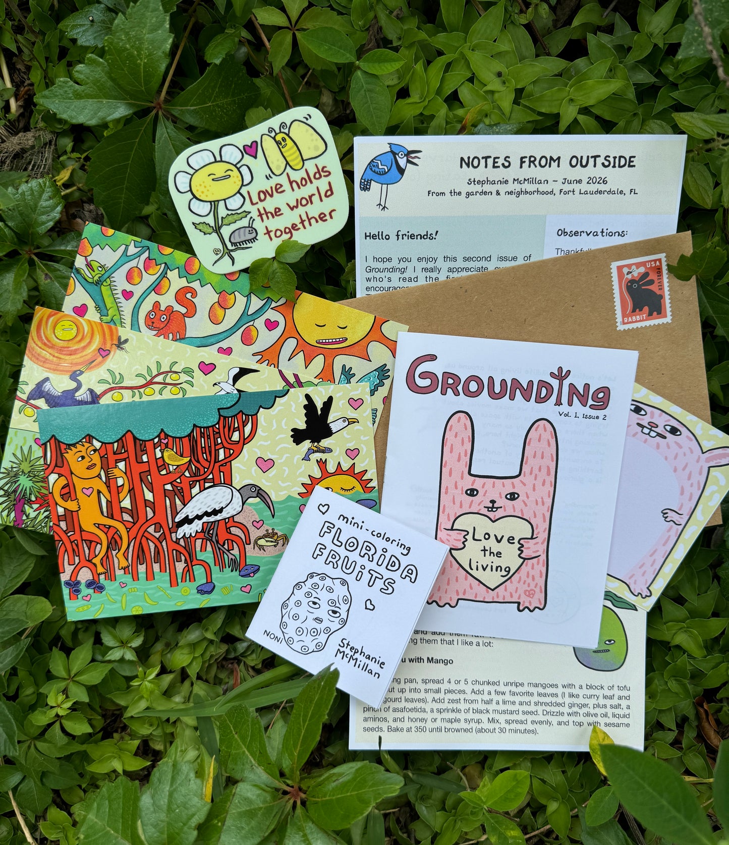 Grounding with Extra Art - by mail, monthly subscription