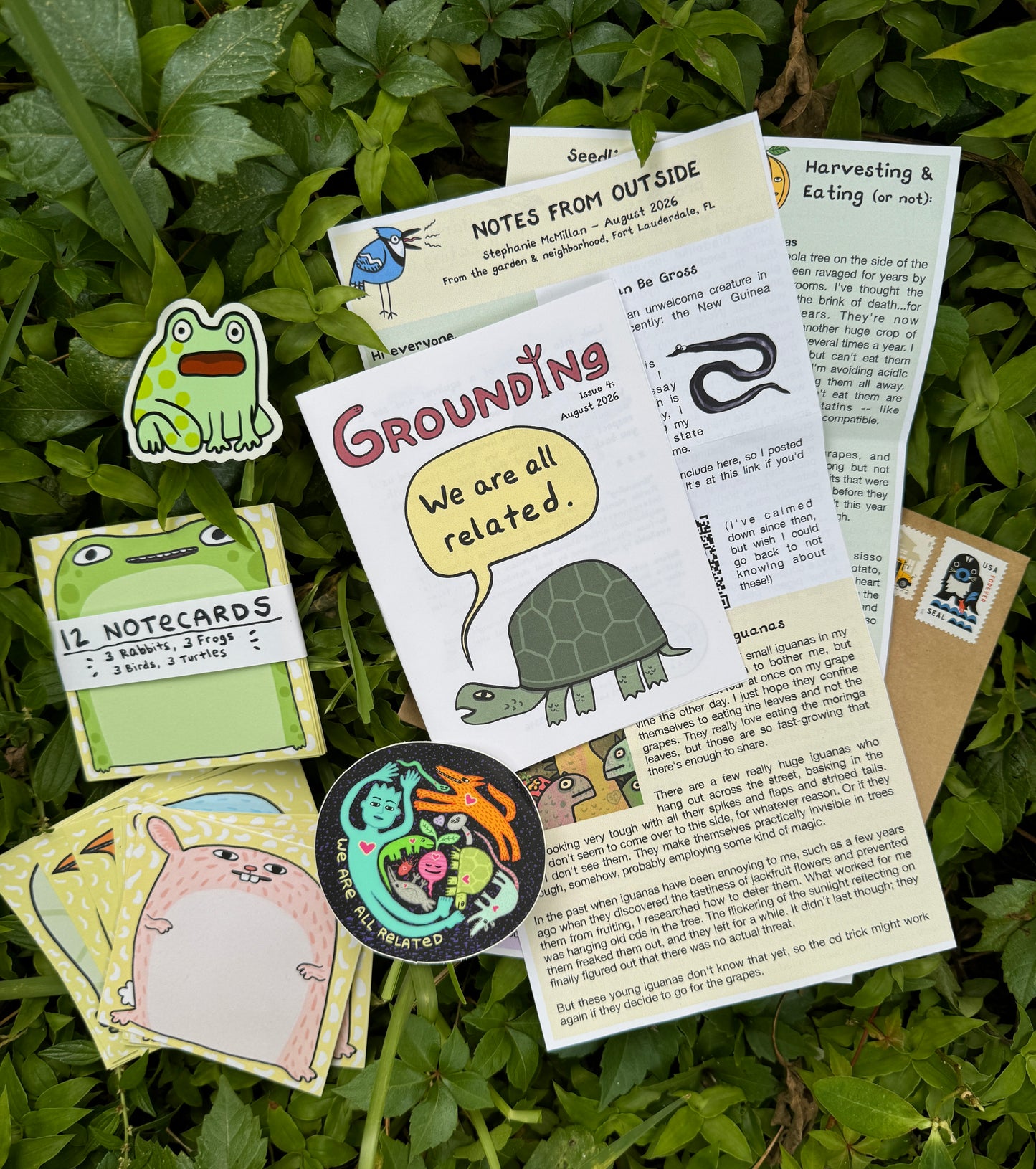 Grounding with Extra Art - by mail, monthly subscription