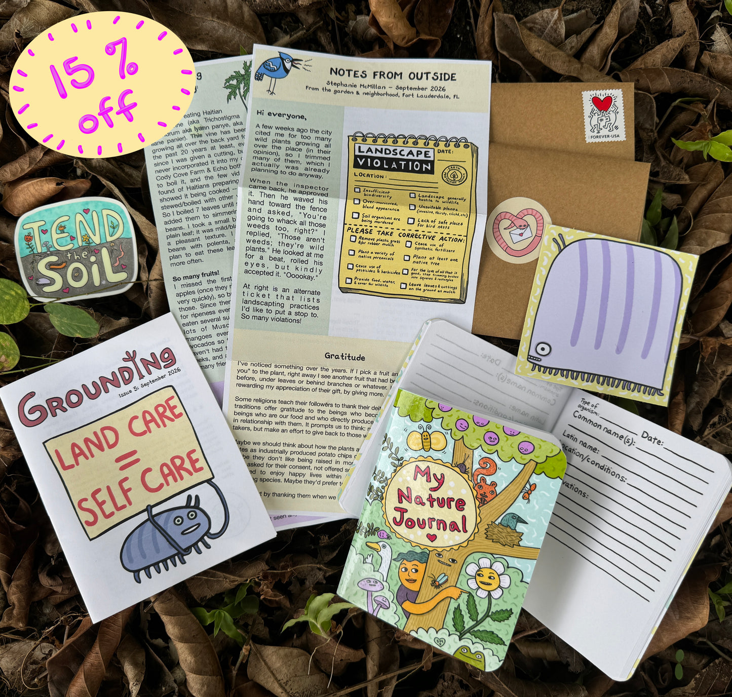 Grounding with Extra Art - by mail, annual subscription 15% off