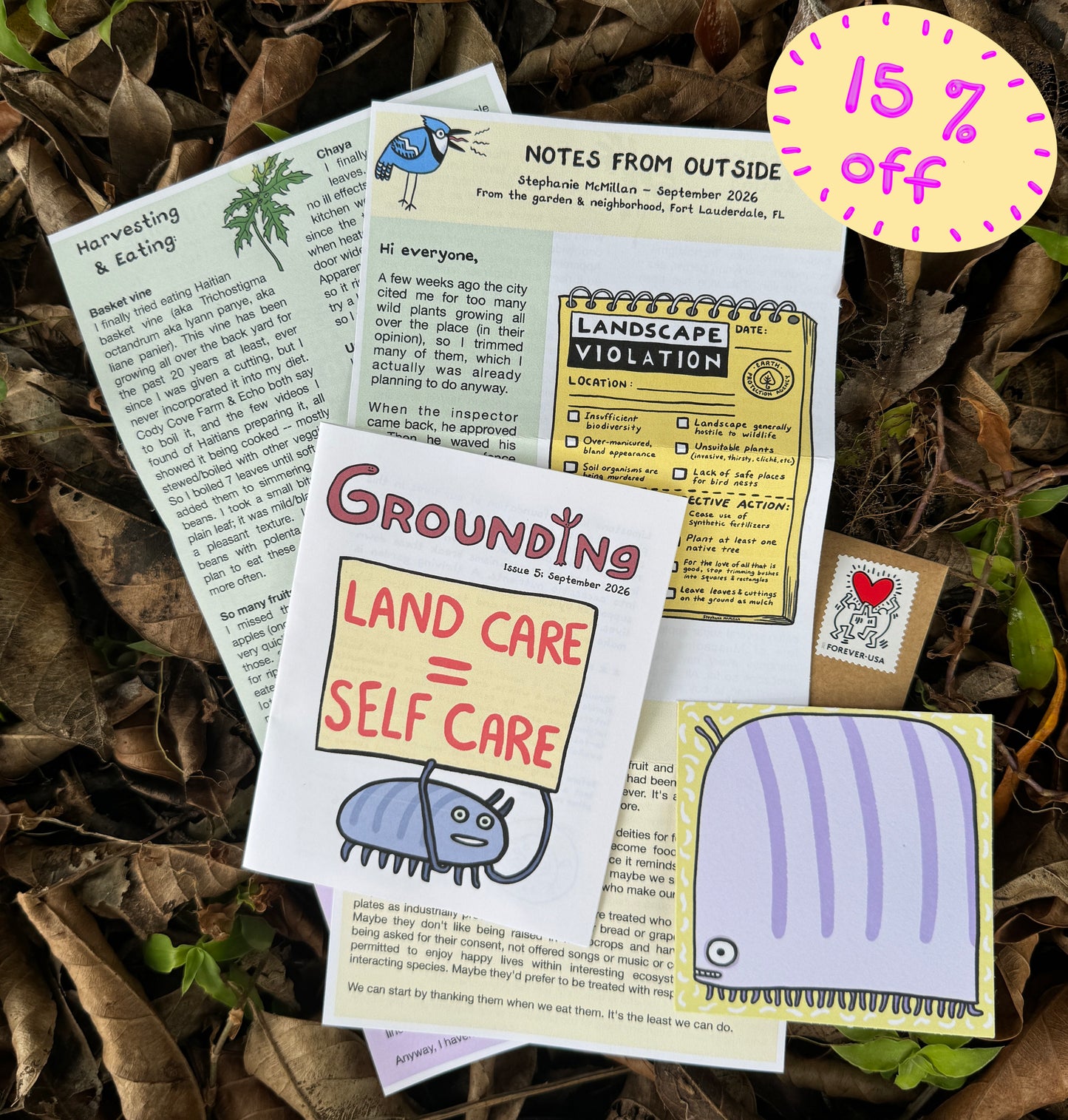 Grounding - by mail, annual subscription 15% off