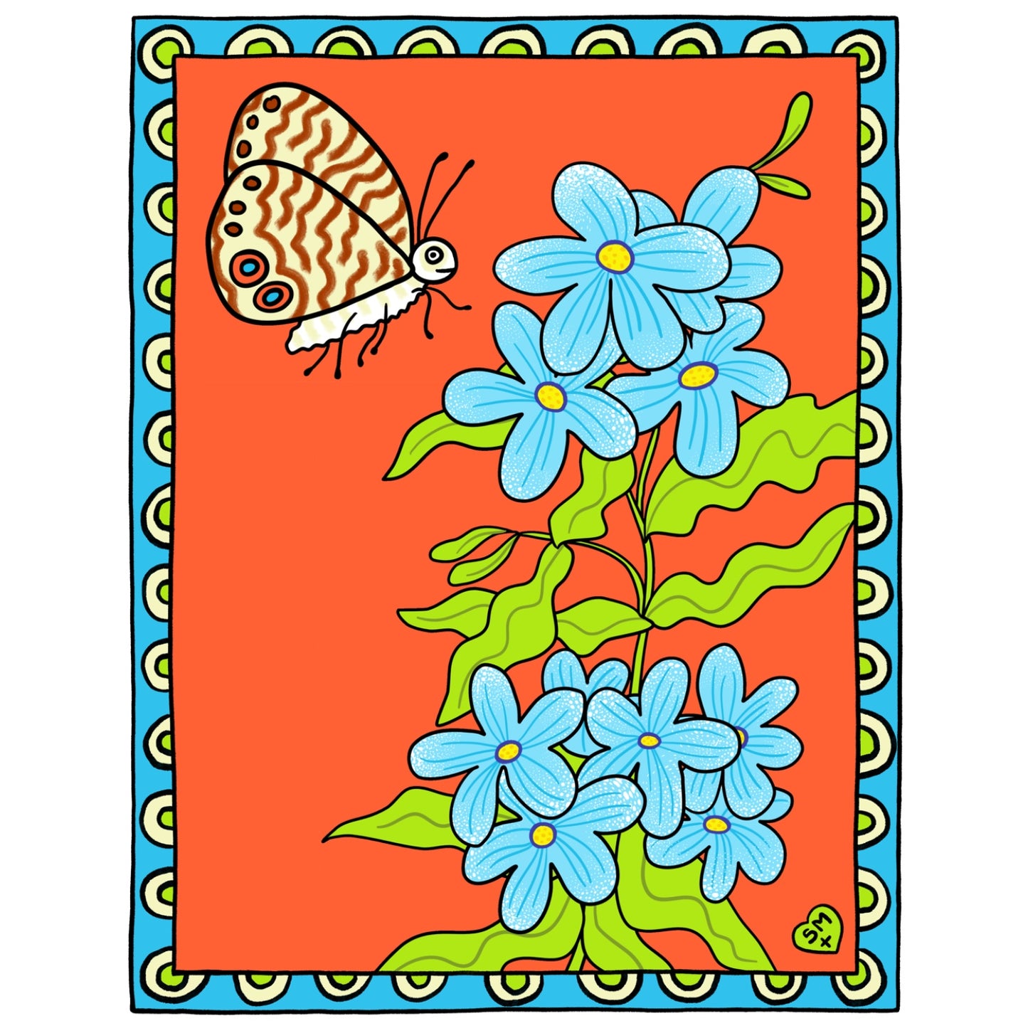 Cassius Blue + Plumbago