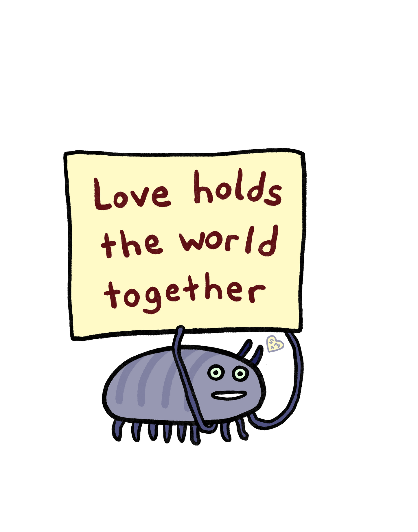 Love holds the world together (roly-poly)