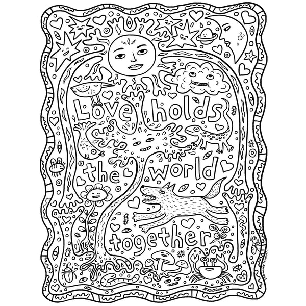 Coloring Book: We Belong Together