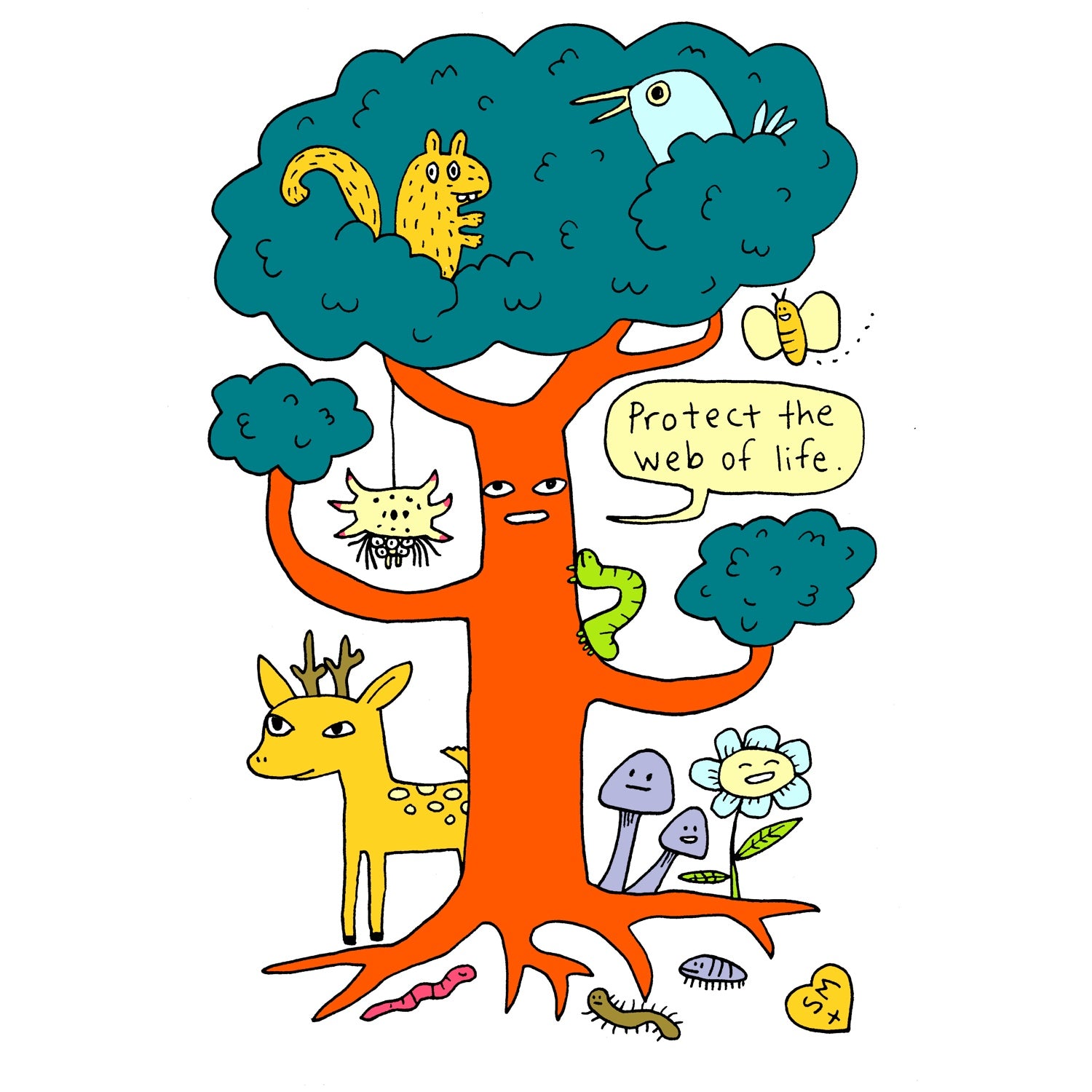 Protect the Web of Life