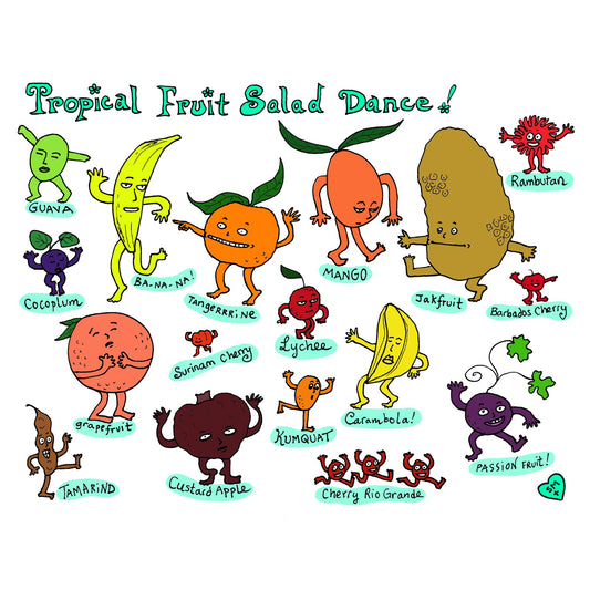 Tropical Fruit Salad Dance