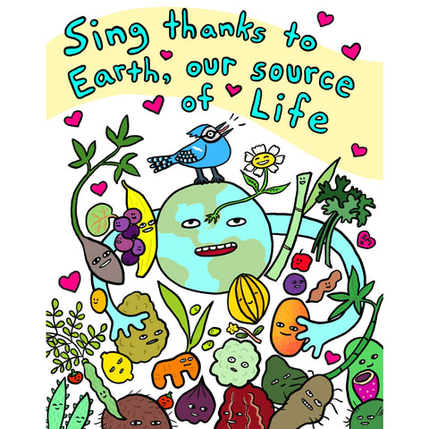 Sing Thanks to Earth, Our Source of Life