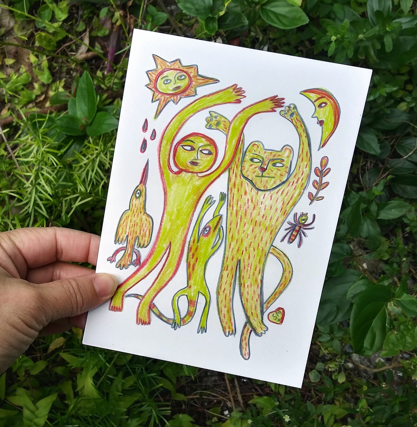 Human + Panther + Iguana + ...
