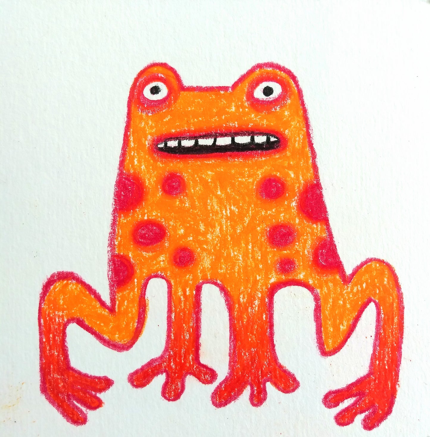 Froggie / Tangerine & Magenta