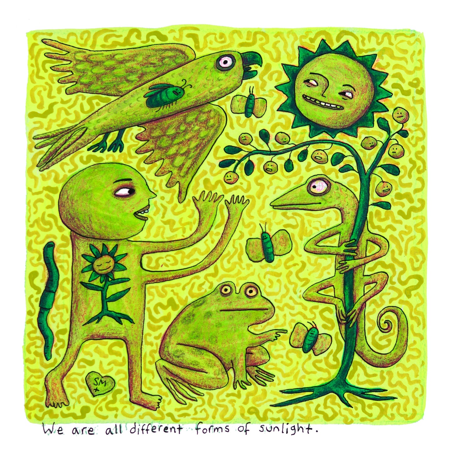 We Are All Different Forms of Sunlight