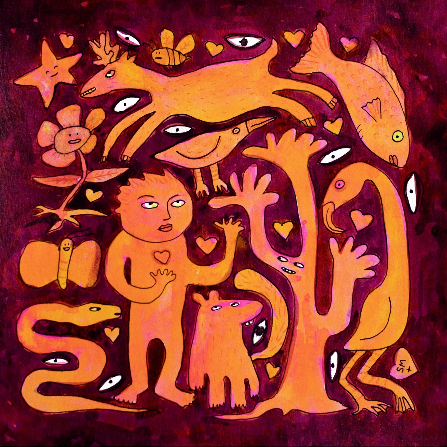 Community (Deer + Squirrel + ...)