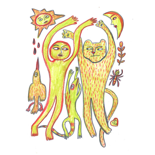 Human + Panther + Iguana + ...