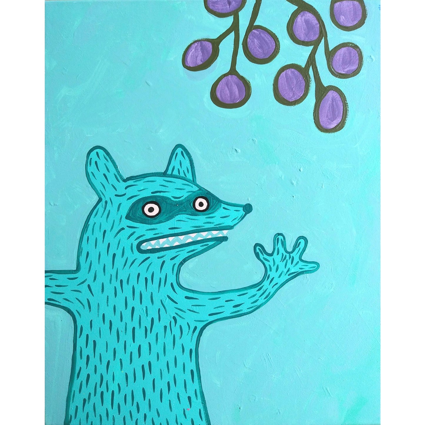 Trying to Reach the Berries