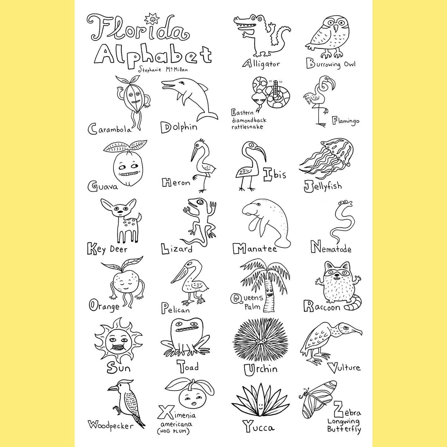 Florida Alphabet